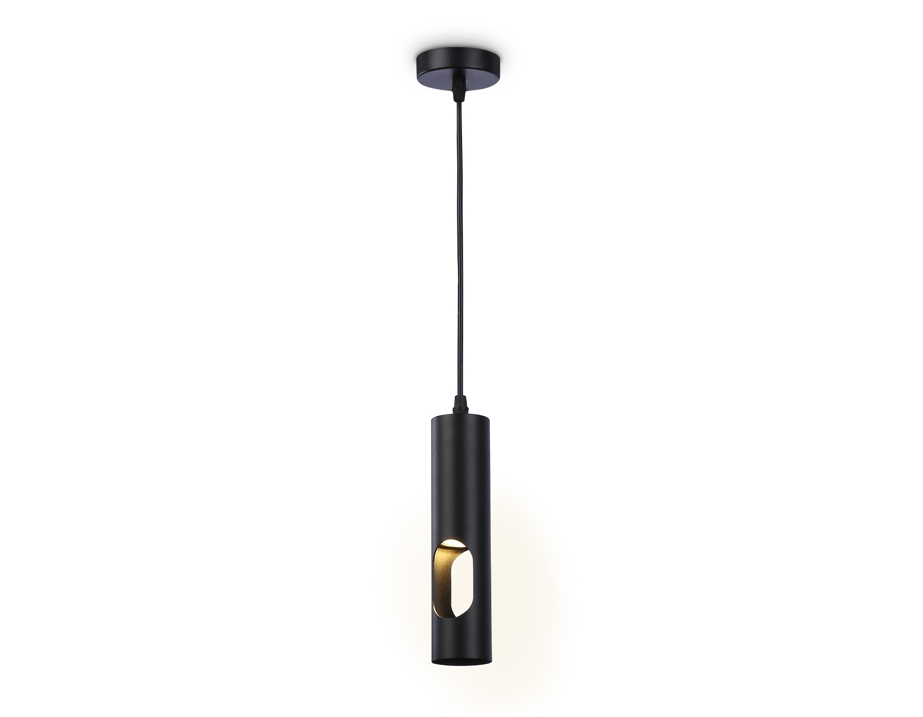 Светильник подвесной TN5108 BK черный GU10 max 12W D55*1245