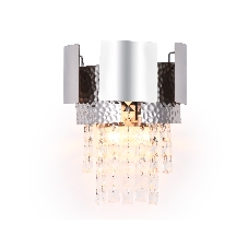 Светильник Ambrella light TR5250/2 SL/CL серебро/прозрачный E14/2 max 40W 270*240*150