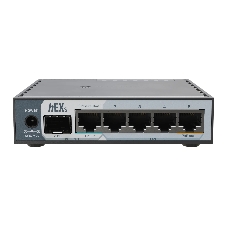 Маршрутизатор MikroTik hEX S (2025) E60iUGS, 5×1 Гбит/с + 1×2.5 Гбит/с SFP, управляемый