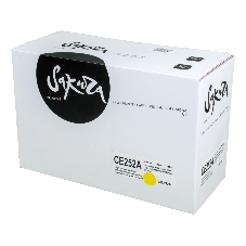 Картридж лазерный Sakura CE252A для HPColor LaserJet CM3530MFP/CM3530fsMFP/CP3525/CP3525n/CP3525dn/CP3525x, желтый, 7000 к.