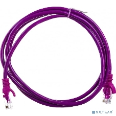 Патч-корд UTP Cablexpert PP12-1.5M/V cat.5e, 1.5 м, литой, многожильный, фиолетовый