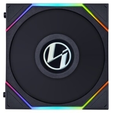 Вентилятор для корпуса Lian-Li Uni Fan TL Wireless LCD 120 LCD Reverse ARGB 120х124.5x28 черный 4-pin 31дБ (G99.12RTLLCD1W1B.R0) Ret