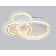 Светильник Ambrella light FA8511/3 WH белый 143W 3000K-6400K 500*500*80 (ПДУ РАДИО 2.4G)