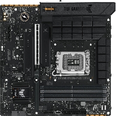 Материнская плата ASUS TUF GAMING B760M-PLUS WIFI II, LGA1700, Intel B760, 4xDDR5, 4xSATA, 3xM.2, 1xPCIe 5.0 x16, DisplayPort, HDMI, 1x2.5Gb LAN, USB Type-C, 5x3.5 мм, 7.1, microATX