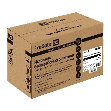 Источник бесперебойного питания (инвертор, синус, для котла) ExeGate SineTower SN-600.LCD.AVR.2SH 600VA/360W, чистая синусоида, LCD дисплей, AVR, 2*Schuko, линейно-интерактивный, черный