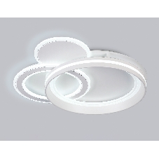 Светильник Ambrella light FA8511/3 WH белый 143W 3000K-6400K 500*500*80 (ПДУ РАДИО 2.4G)