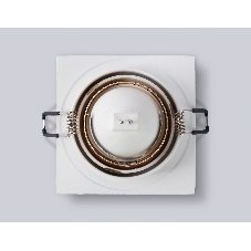 Встраиваемый точечный светильник Ambrella light TN102827 WH/GD белый/золото GU5.3 92*92*50