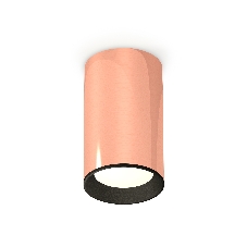 Светильник Ambrella Light XS6326002 PPG/SBK золото розовое полированное/черный песок MR16 GU5.3 (C6326, N6102)