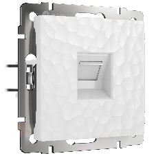 Розетка Ethernet RJ-45 (белый)