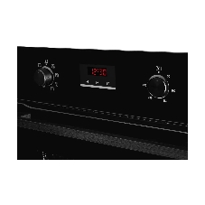 Духовой шкаф Kuppersberg HM 628 Black 11, High-Tech, 70 л, комбинированное управление, дисплей, таймер, 11 режимов, макс. температура 250 градусов, гриль, телескопические направляющие (на 1 уровень), энергоэффективность А, цвет черный, цвет фурнитуры черный