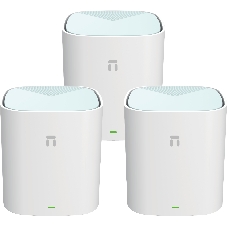 Бесшовный Mesh роутер Netis Neme X30S (NEME X30S (3 PACK)) AX3000 10/100/1000BASE-TX белый (упак.:3шт)