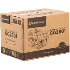 Генератор Champion GG2801 2,8/3,0 кВт 7лс 15л 39 кг