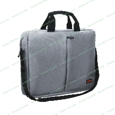 Сумка для ноутбука ExeGate Office F1590 Grey, серая, полиэстер, для ноутбуков до 15.6