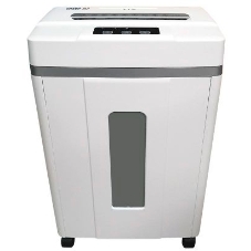 Шредер Office Kit S200TSCD 0,8x2 белый (секр.P-7) фрагменты 6лист. 25лтр. скобы пл.карты CD