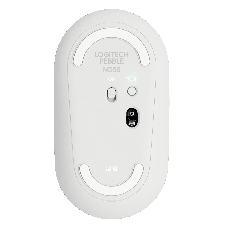 Мышь беспроводная Logitech Pebble M350 белый, 1000 dpi, радиоканал, Bluetooth, USB, кнопки - 3