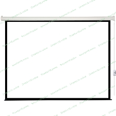 Экран с электроприводом Lumien Eco Control 183x244 см (раб. область 175х236 см) Matte White черная кайма по периметру 4:3