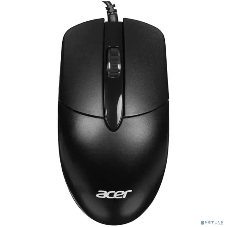 Мышь проводная Acer OMW300 черный, 1200 dpi, USB, кнопки - 3
