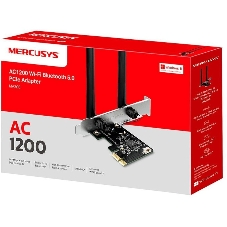 Wi-Fi Bluetooth PCI Адаптер Mercusys AC1200 Dual-Band Wi-Fi Bluetooth PCI Express Adapter
