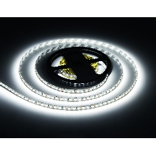 Светодиодная лента GS1103 2835 120Led/ 9.6W m/ 12V IP20 6500K/ 5000*8*1.2mm (2 конт.)