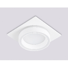 Светильник Ambrella light TN52421 WH/FR белый/белый матовый GX53 max 12W 105*105*45
