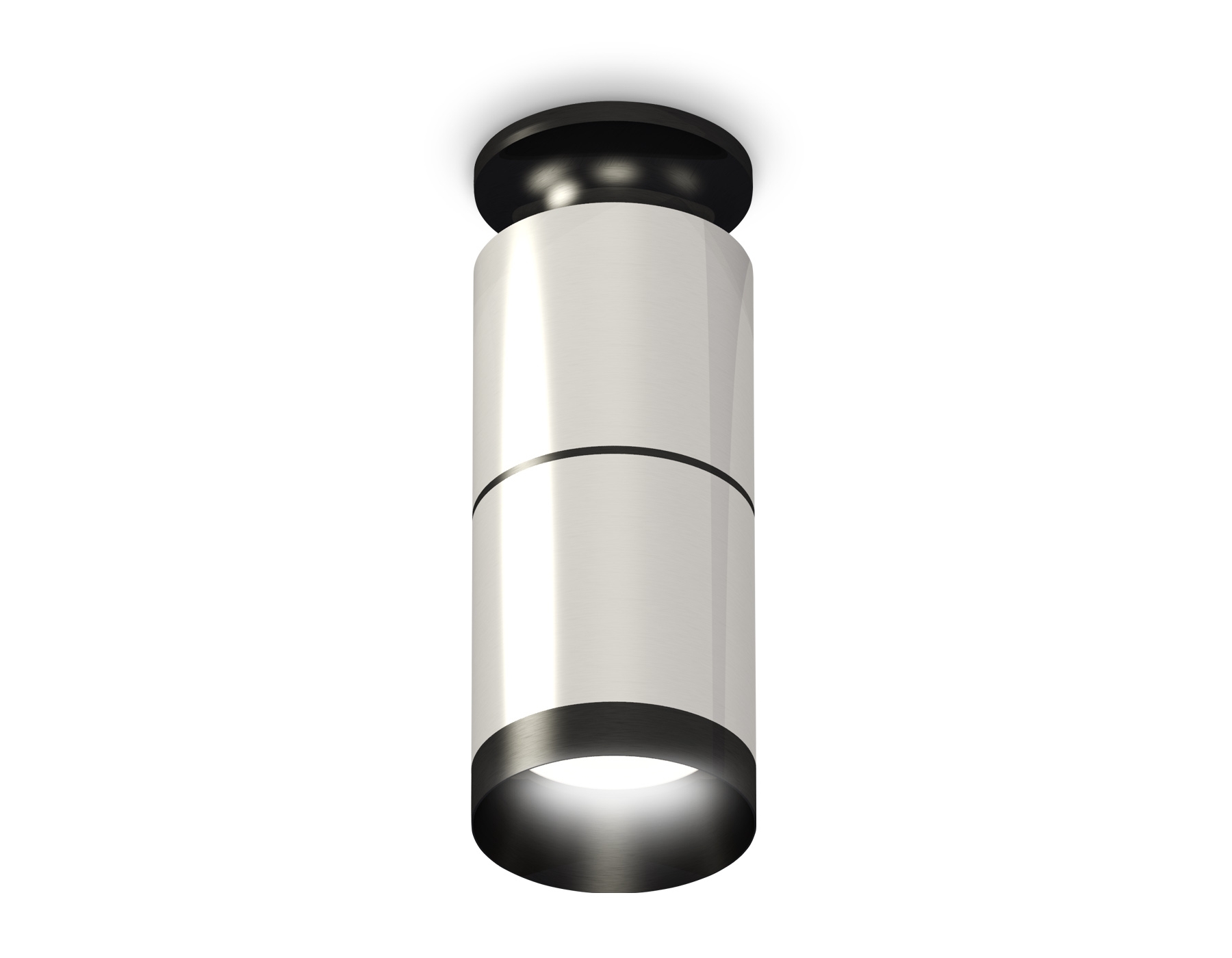 Светильник Ambrella Light XS6305080 PSL/PBK серебро полированное/черный полированный MR16 GU5.3 (N6902, C6305, A2061, N6131)