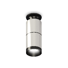 Светильник Ambrella Light XS6305080 PSL/PBK серебро полированное/черный полированный MR16 GU5.3 (N6902, C6305, A2061, N6131)