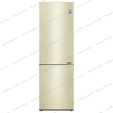 Холодильник LG GA-B509CECL бежевый, двухкамерный, 277/107л, морозилка снизу, No Frost