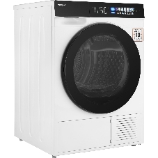 Сушильная машина Weissgauff WD 999 Heat Pump Full Touch белый/черный, 10 кг, сушка - тепловой насос, программ - 16, 60 x 85 x 62 см