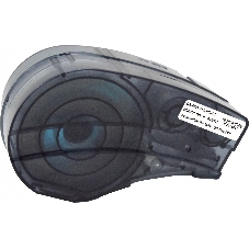 Картридж ленточный Cactus CS-M21-750595WT черный шрифт, белый фон (19.1 мм, 6.4 м) для Brady BMP21-PLUS, BMP21-LAB