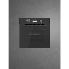 Духовой шкаф Kuppersberg HM 628 Black 11, High-Tech, 70 л, комбинированное управление, дисплей, таймер, 11 режимов, макс. температура 250 градусов, гриль, телескопические направляющие (на 1 уровень), энергоэффективность А, цвет черный, цвет фурнитуры черный