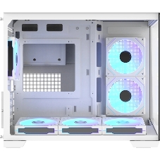 Корпус Formula Crystal Z4M Plus белый без БП mATX 3x120mm 1xUSB3.0 audio bott PSU