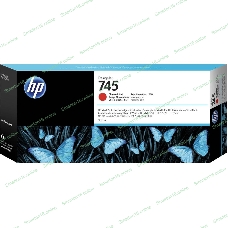Картридж струйный HP 745 300мл хроматический красный