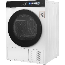 Сушильная машина Weissgauff WD 999 Heat Pump Full Touch белый/черный, 10 кг, сушка - тепловой насос, программ - 16, 60 x 85 x 62 см