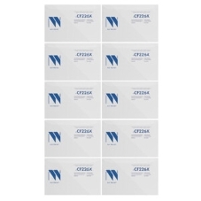 Картридж NVP совместимый NV-CF226X-SET10 для HP LaserJet Pro M402d/ M402dn/ M402dn/ M402dne/ M402dw/ M402n/ M426dw/ M426fdn/ M426fdw (9000k) (10 шт)