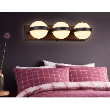 Настенный светильник FW560/3 SCF кофе песок LED 3000K 15W 370*80*138