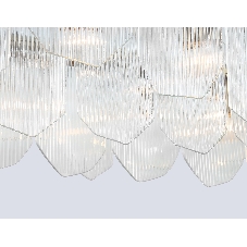 Светильник Ambrella light LH31255/12 BS/CL латунь/прозрачный E14*12 max 40W 1000*340*270