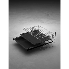 Духовой шкаф Kuppersberg HM 628 Black 11, High-Tech, 70 л, комбинированное управление, дисплей, таймер, 11 режимов, макс. температура 250 градусов, гриль, телескопические направляющие (на 1 уровень), энергоэффективность А, цвет черный, цвет фурнитуры черный