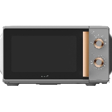 Микроволновая печь Vitek VT-MW1920 серый/золотистый, 20 л, 700 Вт, переключатели — поворотный механизм