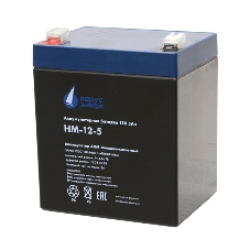 Батарея для ИБП Парус-электро HM-12-5 (AGM/12В/5А·ч/клемма F2), 90х70х101мм