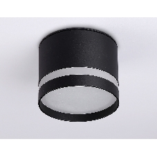 Светильник Ambrella light TN6572 BK черный IP44 GX53 max 15W D82*65