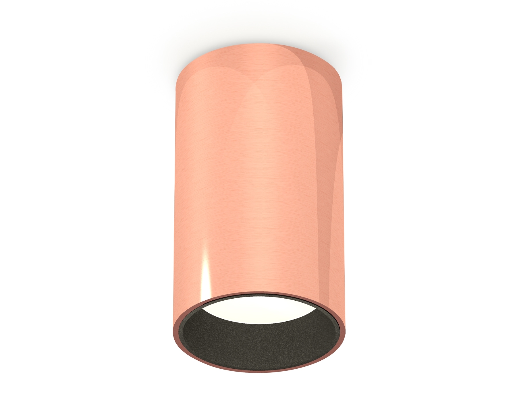 Светильник Ambrella Light XS6326003 PPG/SBK золото розовое полированное/черный песок MR16 GU5.3 (C6326, N6111)