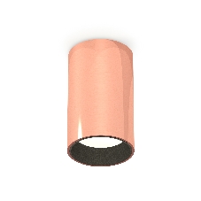 Светильник Ambrella Light XS6326003 PPG/SBK золото розовое полированное/черный песок MR16 GU5.3 (C6326, N6111)