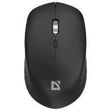 Мышь беспроводная Defender Velvet MB-406 черный, 1600 dpi, радиоканал, Bluetooth, USB, кнопки - 4