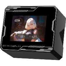 Система охлаждения Water Cooling System PCCooler GT360M ARGB Display BK (300W, 360mm, LED temp., Black, ARGB/Fans: 3x120mm, 75.8CFM, 33.7dBA, 2200RPM/Pump height 85mm, 15dBA, 2600RPM, Rad thickness 27mm/S: 1851, 1700, 1200, 115X, AM5, AM4)