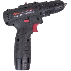 Дрель-шуруповерт Edon AD-1201, 12 В, 1,5 Ач, 30 Нм, щеточный