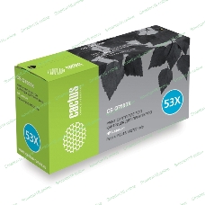 Картридж лазерный Cactus CS-Q7553XS черный (7000 стр.) для HP P2014/P2015/M2727
