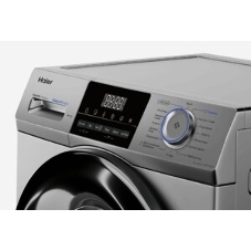 Стиральная машина Haier HW80-BP12929SE серебристый, загрузка фронтальная 8 кг, 1200 об/мин, класс A+++