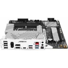 Материнская плата Gigabyte B760M AORUS ELITE WIFI6E GEN5, LGA1700, Intel B760, 4xDDR5, 4xSATA, 2xM.2 PCIe 4.0, 1xPCIe 5.0 x16, 1xPCIe 4.0 x4, 1xHDMI, 1xDisplayPort, 1x 2.5Gb LAN, 1xUSB 3.2 Gen2x2 Type-C, 1xUSB 3.2 Gen2 Type-A, 3xUSB 3.2 Gen1, 4xUSB 2.0, 2x3.5 мм, 7.1, microATX