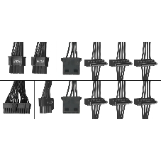 Блок питания Bloody BD-PS500W, 500Вт, 80 PLUS белый, 120мм,черный
