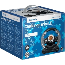 Игровой руль Defender CHALLENGE MINI Руль+ педали, 10кн., 200мм.,USB